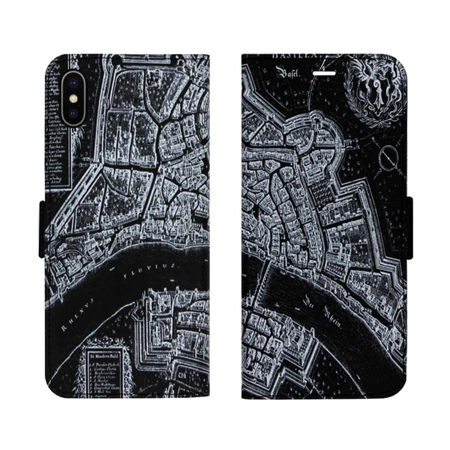 Basel Merian Negativ Victor Case für das iPhone X/XS