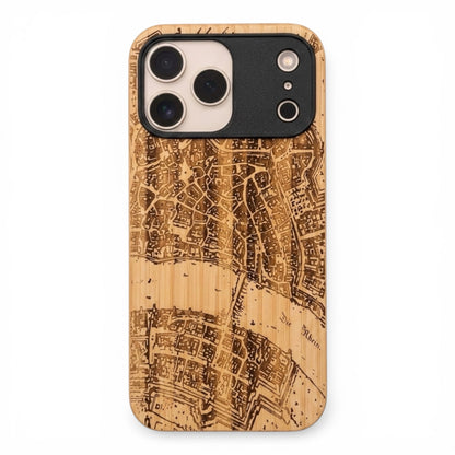 Basel Merian Eden Case aus Bambus für das iPhone 17 Pro mit MagSafe