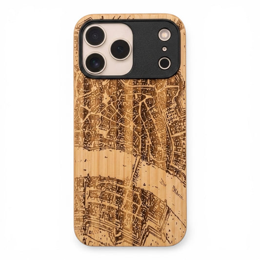 Basel Merian Eden Case aus Bambus für das iPhone 17 Pro mit MagSafe