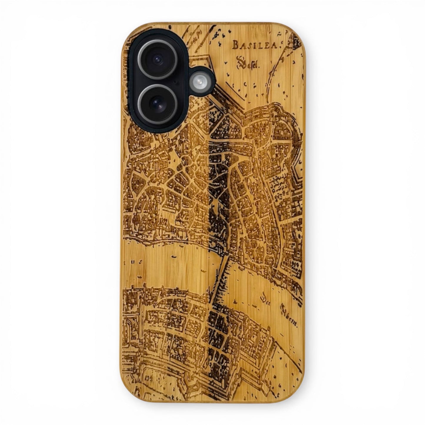 Basel Merian Eden Case aus Bambus für das iPhone 17 mit MagSafe