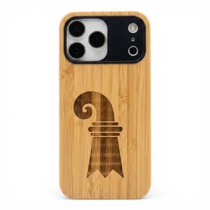 Baslerstab Eden Case aus Bambus für das iPhone 17 Pro mit MagSafe