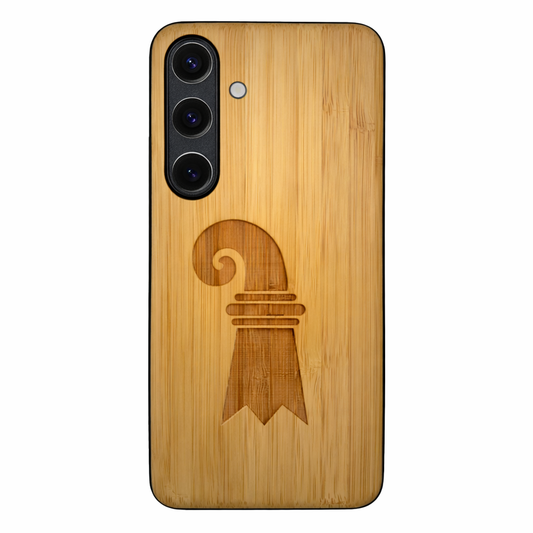 Eden Case aus Bambus Baslerstab für Samsung Galaxy S22