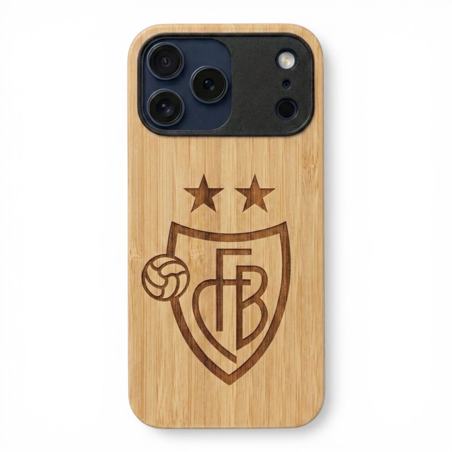 FC Basel Eden Case aus Bambus für das iPhone 17 Pro mit MagSafe