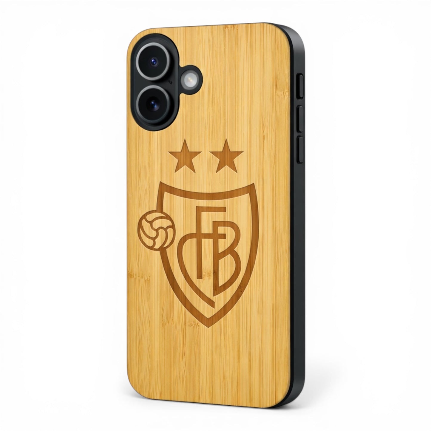 FC Basel Eden Case aus Bambus für das iPhone 17 mit Mag Safe