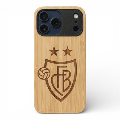 FC Basel Eden Case aus Bambus für das iPhone 17 Pro Max mit MagSafe