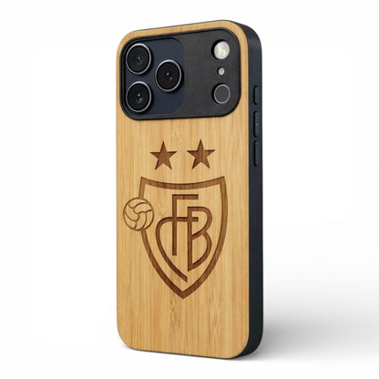 FC Basel Eden Case aus Bambus für das iPhone 17 Pro Max mit MagSafe