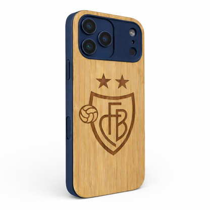 FC Basel Eden Case aus Bambus für das iPhone 17 Pro Max mit MagSafe