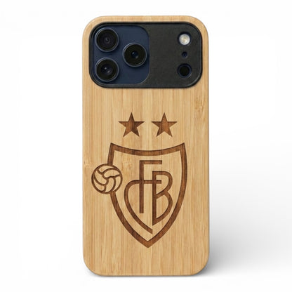 FC Basel Eden Case aus Bambus für das iPhone 17 Pro Max mit MagSafe