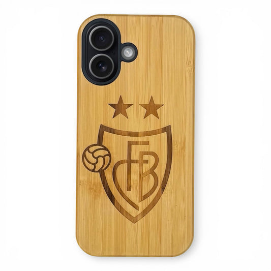 FC Basel Eden Case aus Bambus für das iPhone 17 mit Mag Safe