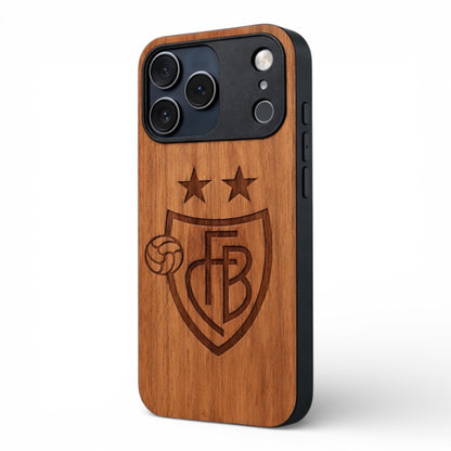 FC Basel Eden Case aus Kirschholz für das iPhone 17 Pro Max mit MagSafe