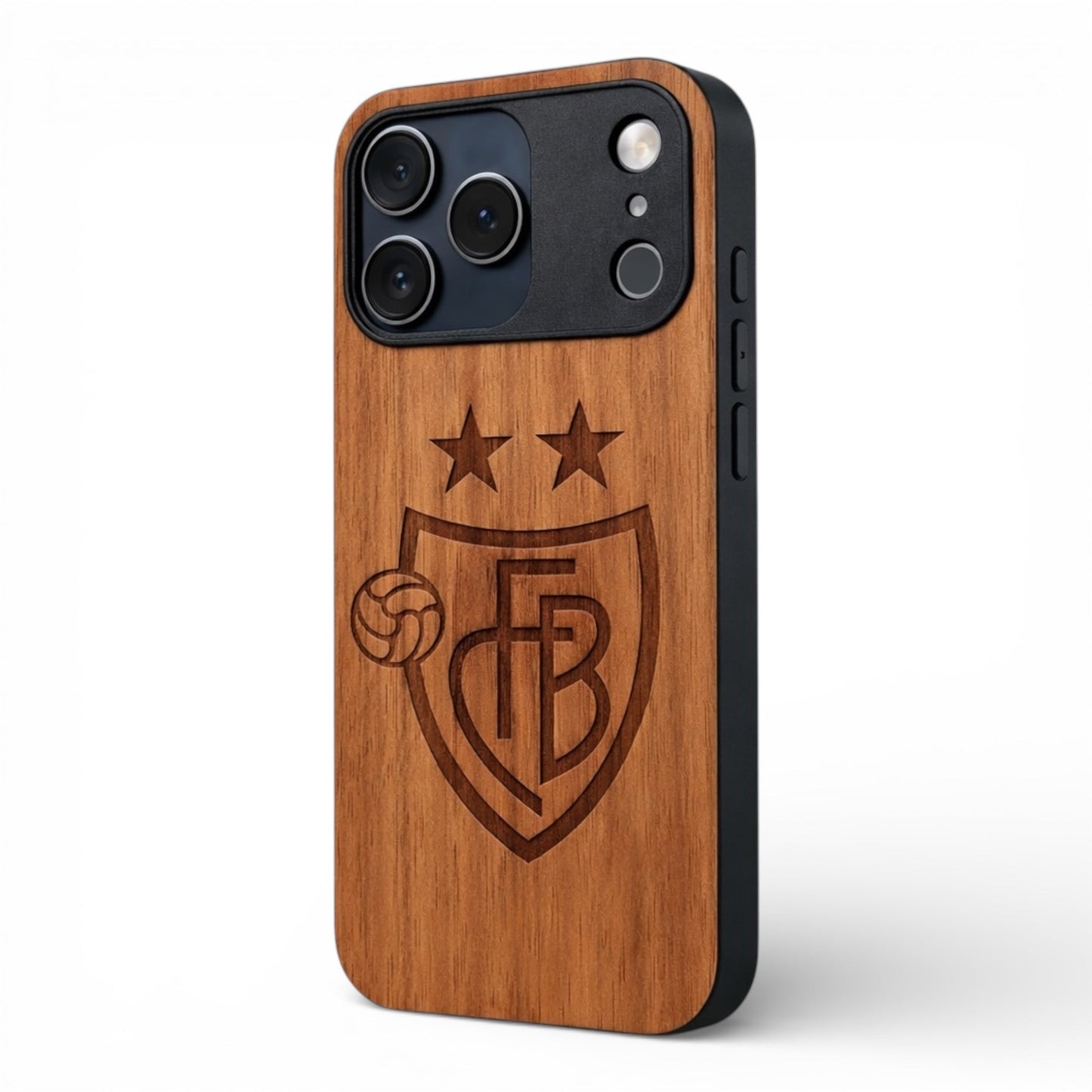 FC Basel Eden Case aus Kirschholz für das iPhone 17 Pro Max mit MagSafe