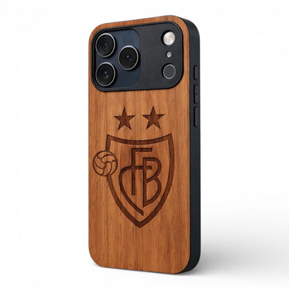 FC Basel Eden Case aus Kirschholz für das iPhone 17 Pro Max mit MagSafe