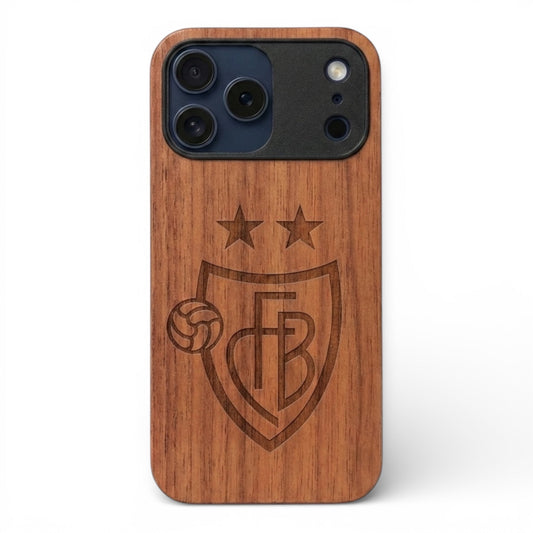 FC Basel Eden Case aus Kirschholz für das iPhone 17 Pro Max mit MagSafe