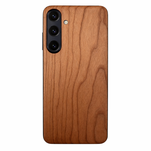 Eden Case aus Kirschholz ungraviert für Samsung Galaxy S22