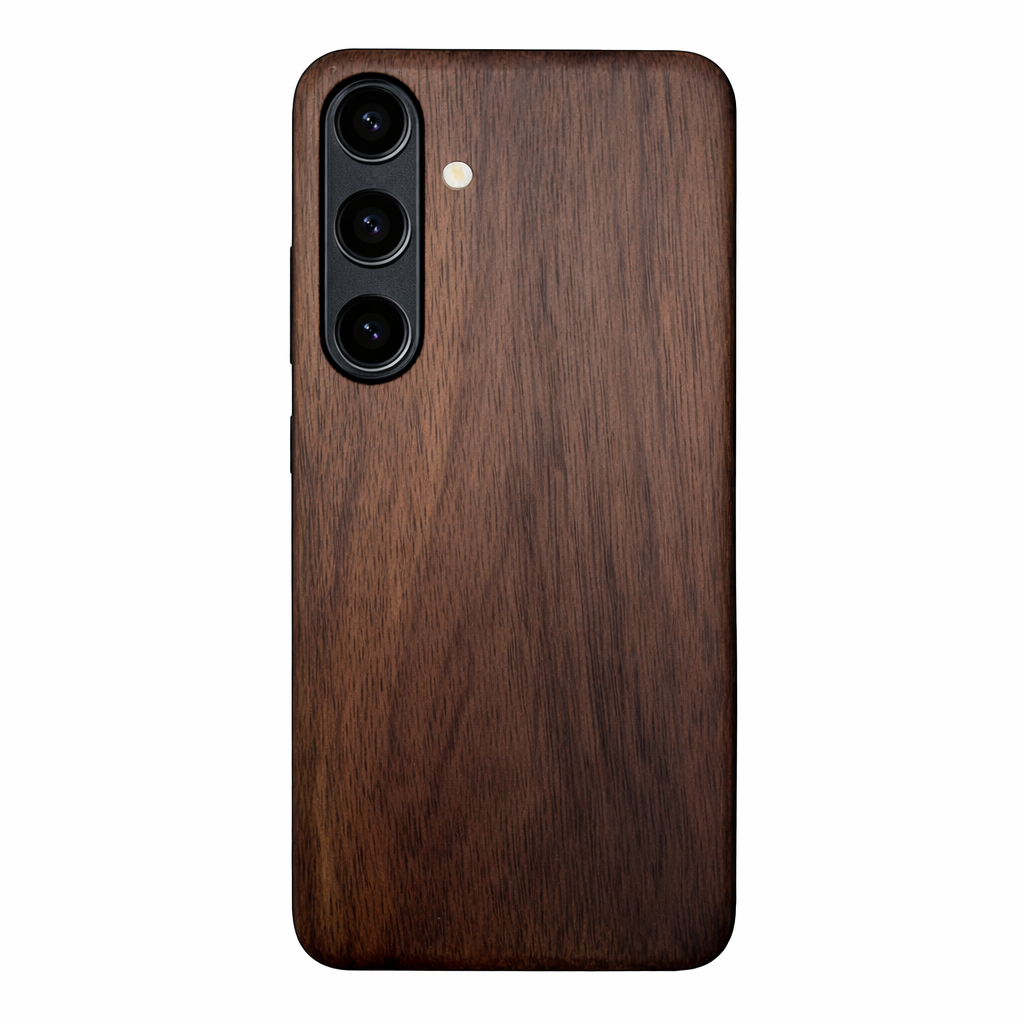 Eden Case aus Nussbaumholz ungraviert für Samsung Galaxy S22
