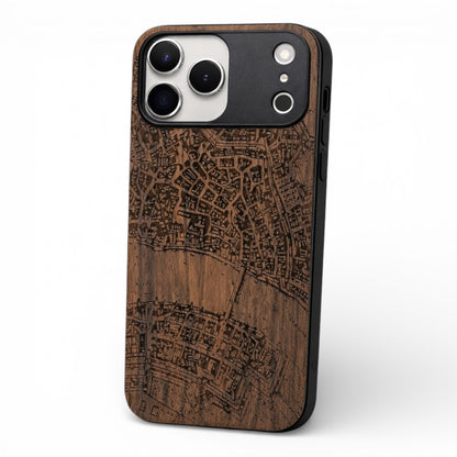 Basel Merian Eden Case aus Nussbaumholz für das iPhone 17 Pro Max mit MagSafe