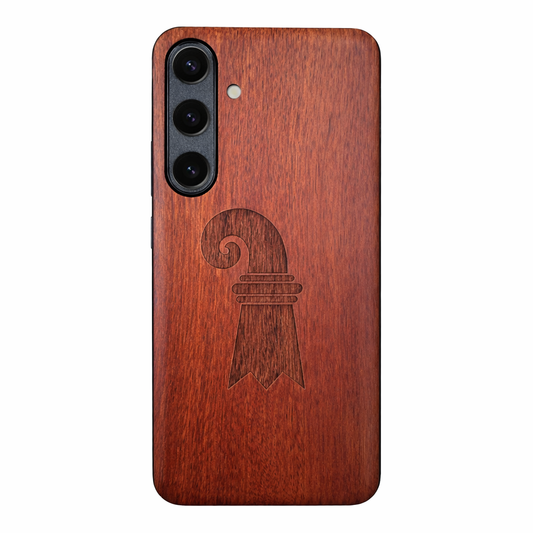 Eden Case aus Rosenholz Baslerstab für Samsung Galaxy S22