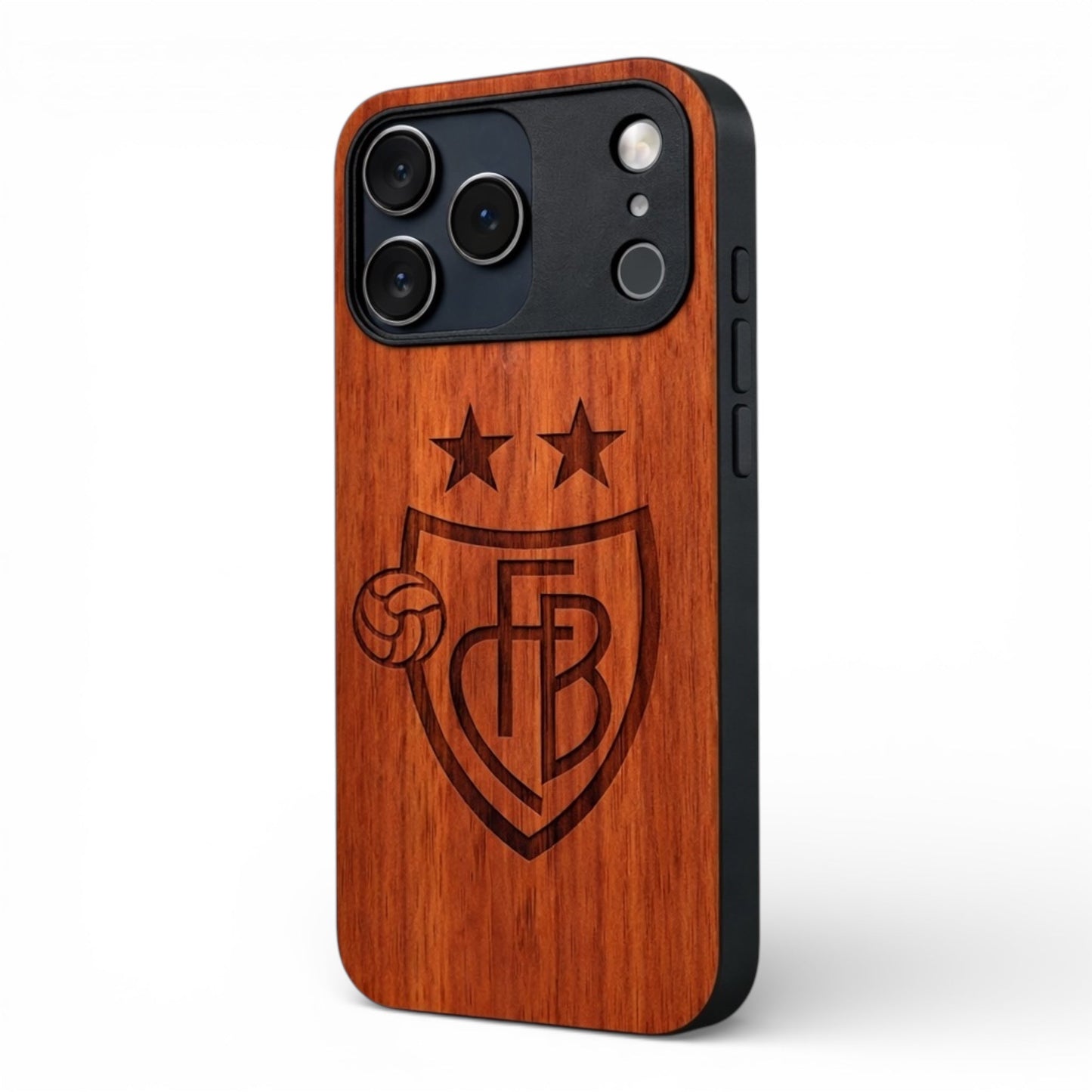 FC Basel Eden Case aus Rosenholz für das iPhone 17 Pro Max mit MagSafe