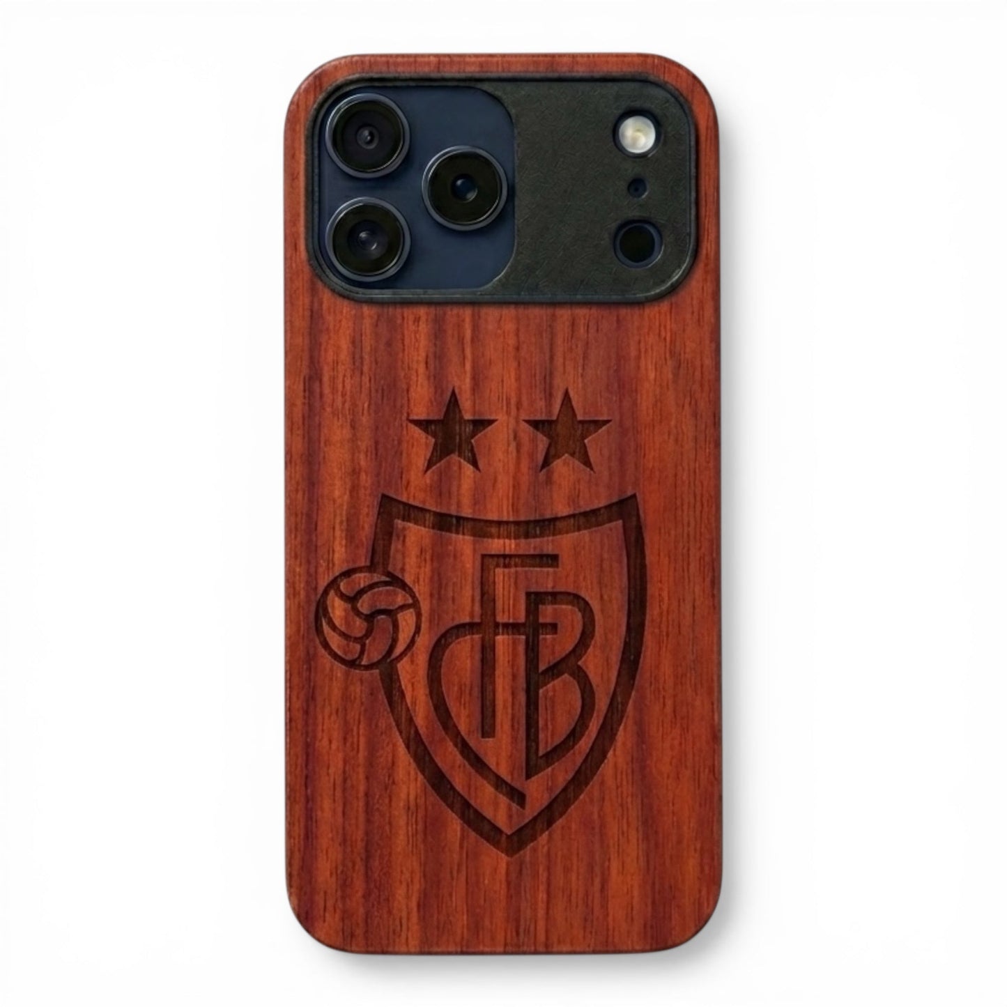 FC Basel Eden Case aus Rosenholz für das iPhone 17 Pro mit MagSafe