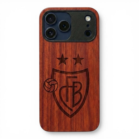 FC Basel Eden Case aus Rosenholz für das iPhone 17 Pro mit MagSafe