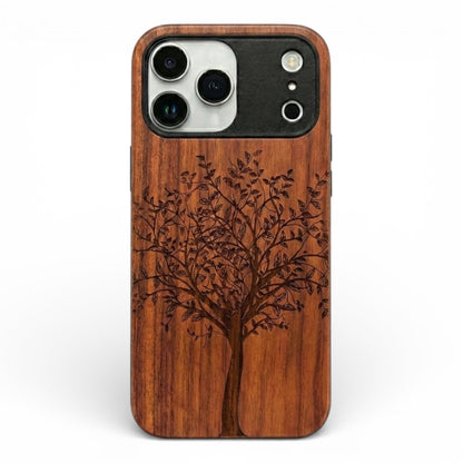 Lebensbaum Eden Case aus Rosenholz für das iPhone 17 Pro Max mit MagSafe