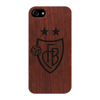 FC Basel Eden Case aus Rosenholz für das iPhone 6/6S/7/8/SE 2020/SE 2022