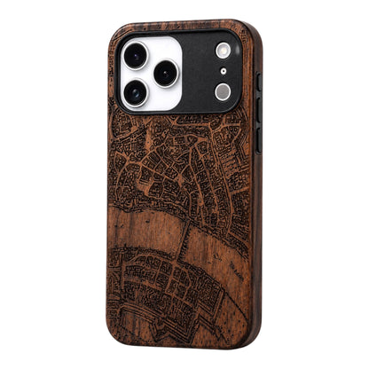 Basel Merian Eden Case aus Nussbaumholz für das iPhone 17 Pro mit MagSafe