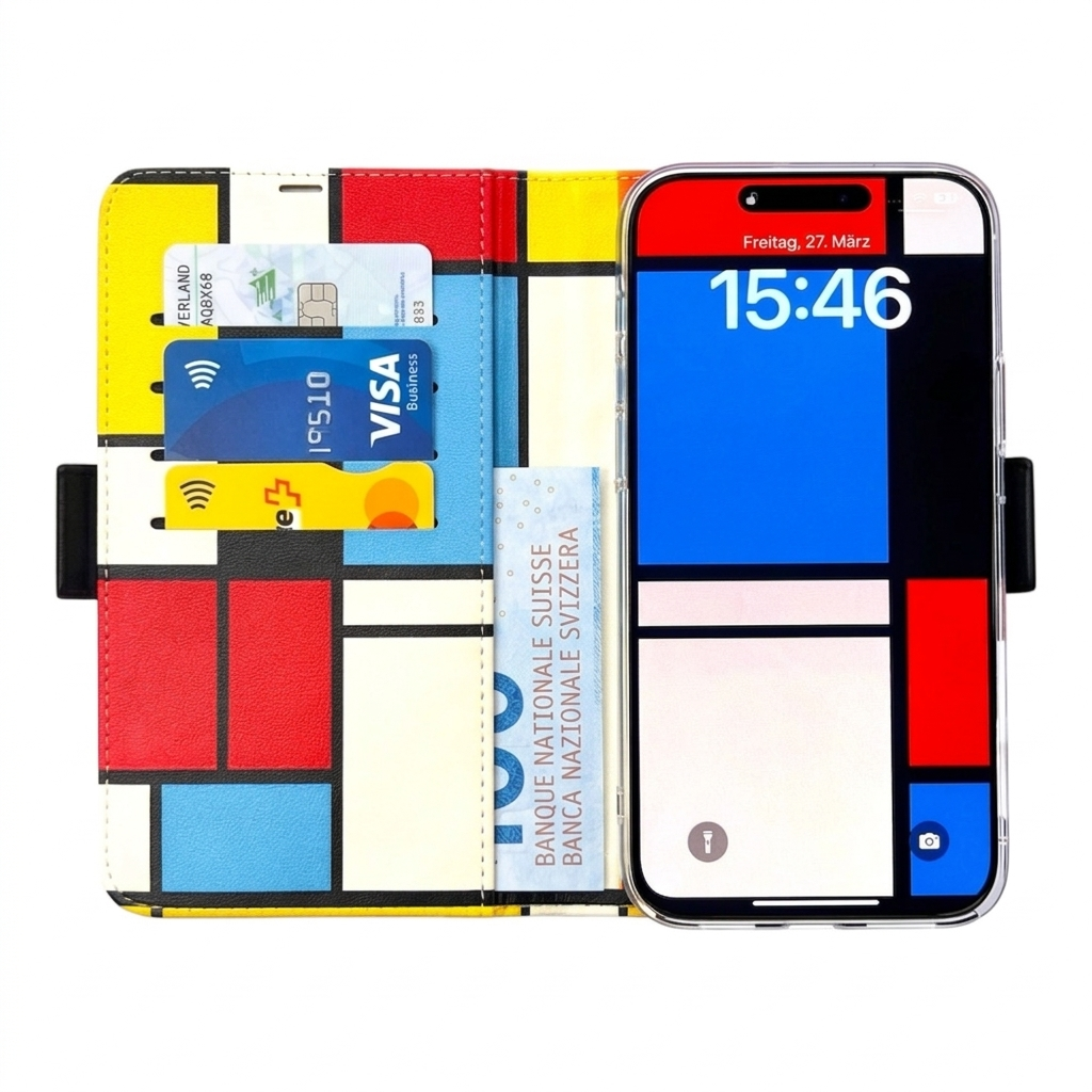 Mondrian Victor Case für iPhone 16e/17e mit MagSafe