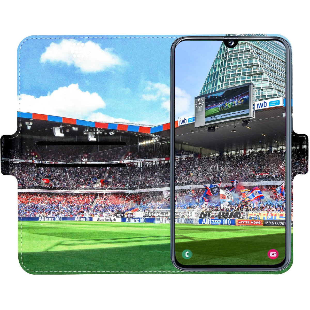 FC Basel Collection Origami Case Rotblau