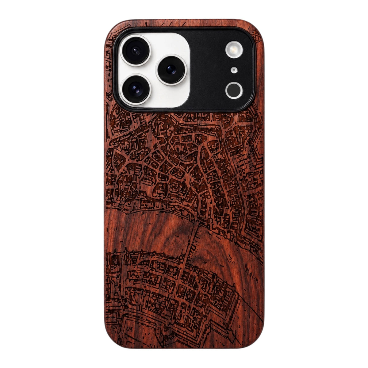 Basel Merian Eden Case aus Rosenholz für das iPhone 17 Pro mit MagSafe