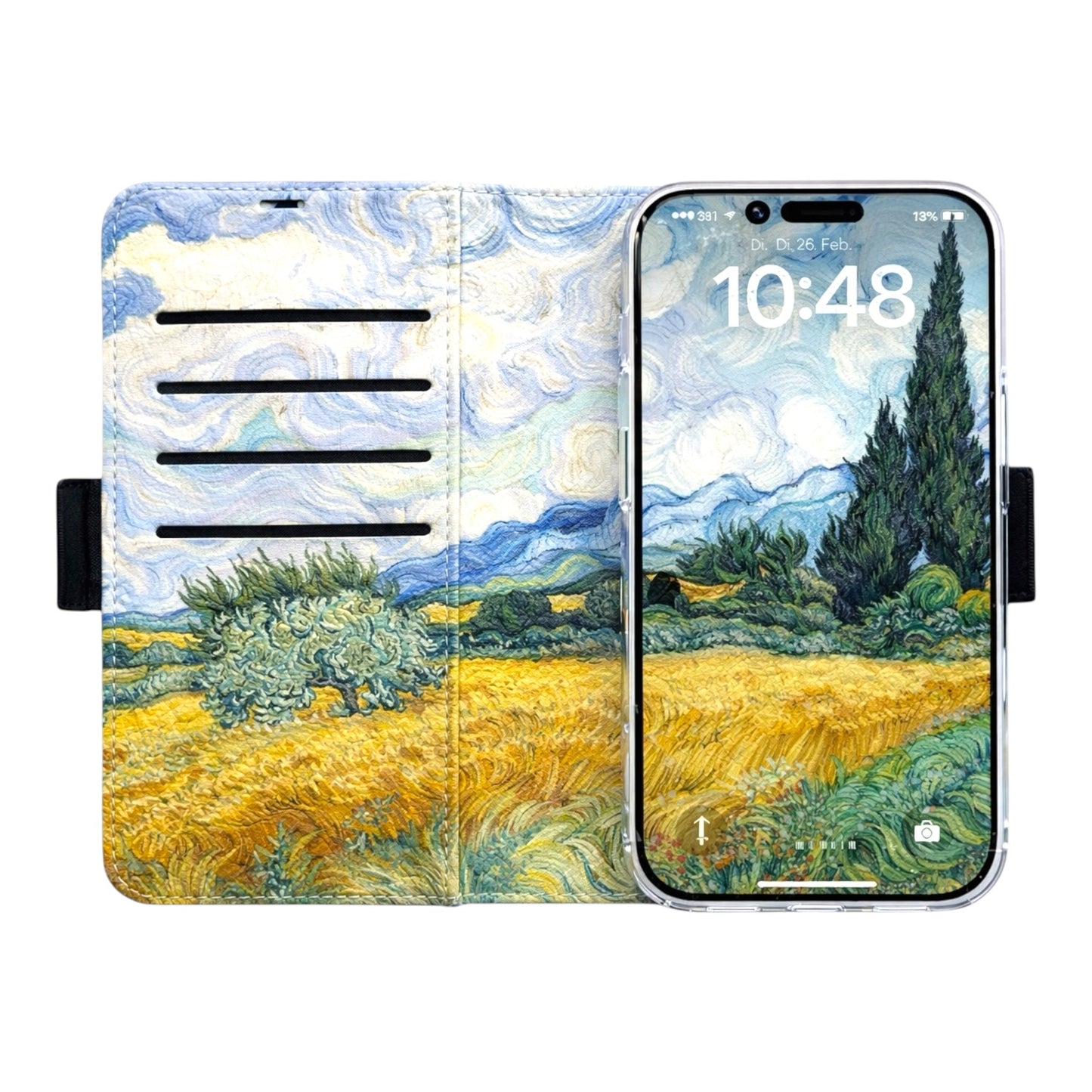 Van Gogh - Weizenfeld mit Zypressen Victor Case für iPhone 17 Pro mit MagSafe