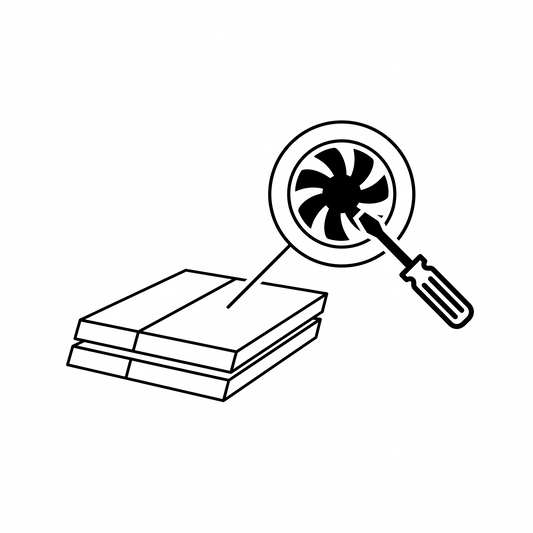 PlayStation 4 Lüfter-Reinigung Icon