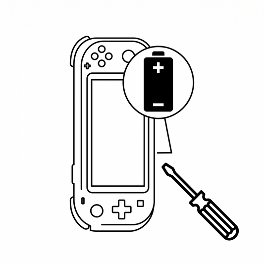 Nintendo Switch Lite Akkuwechsel Icon
