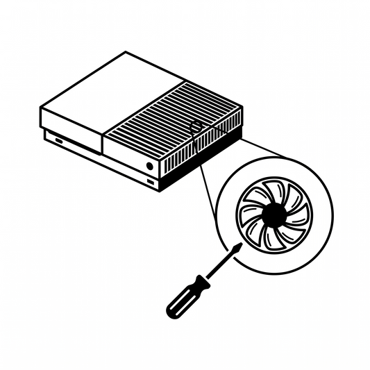 Xbox One X Lüfter-Reinigung Icon