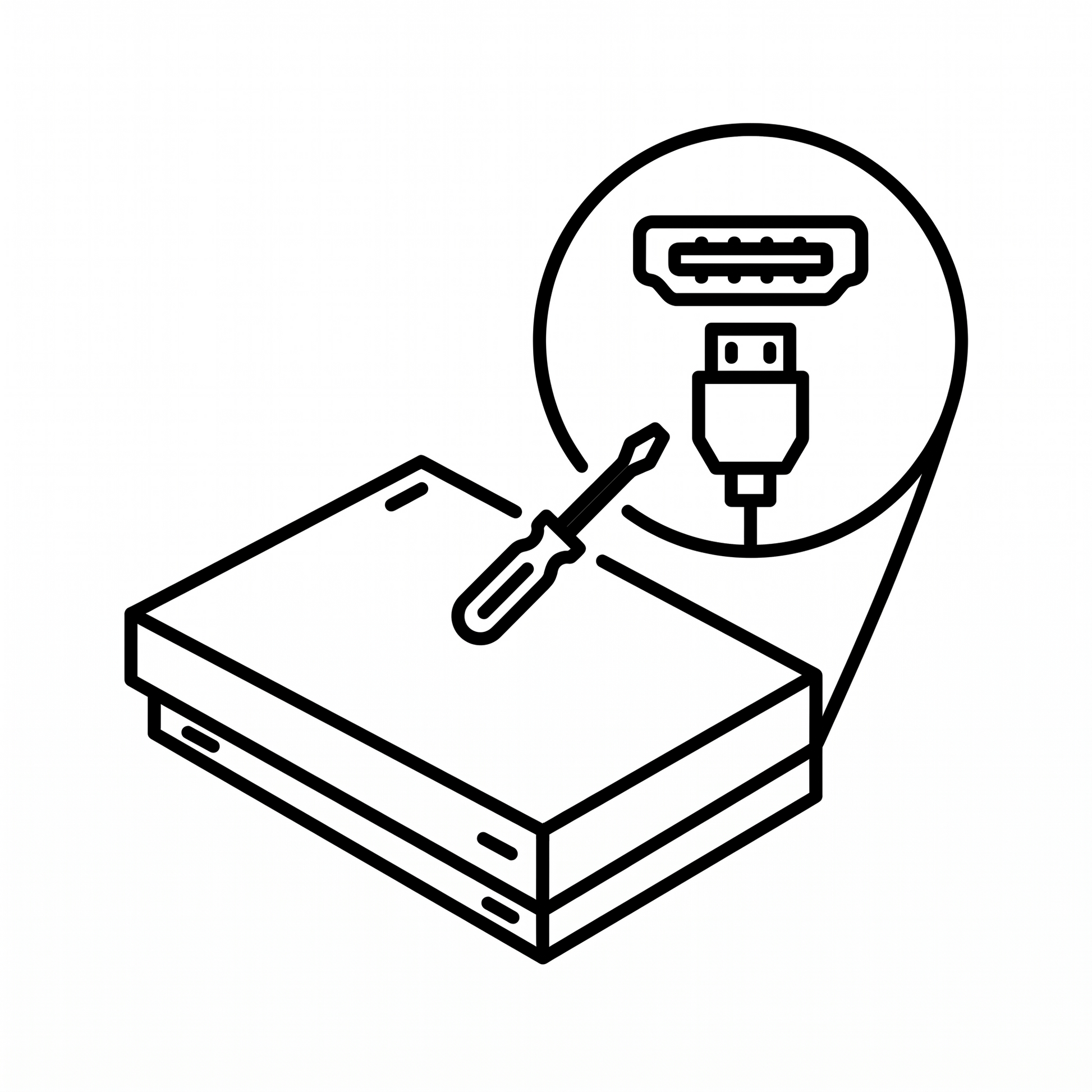 Xbox One X HDMI-Port Reparatur Icon