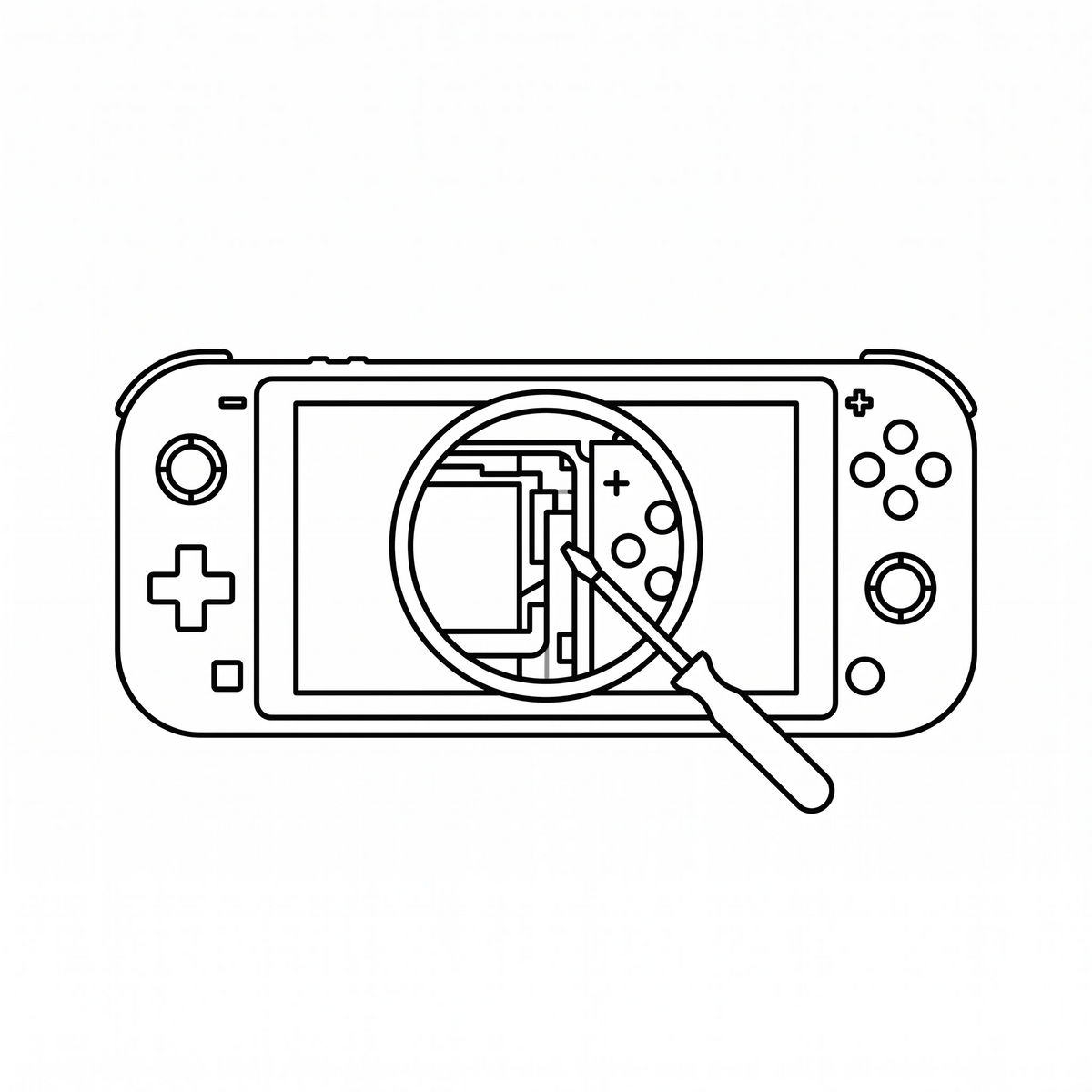 Nintendo Switch Lite Display-Reparatur
