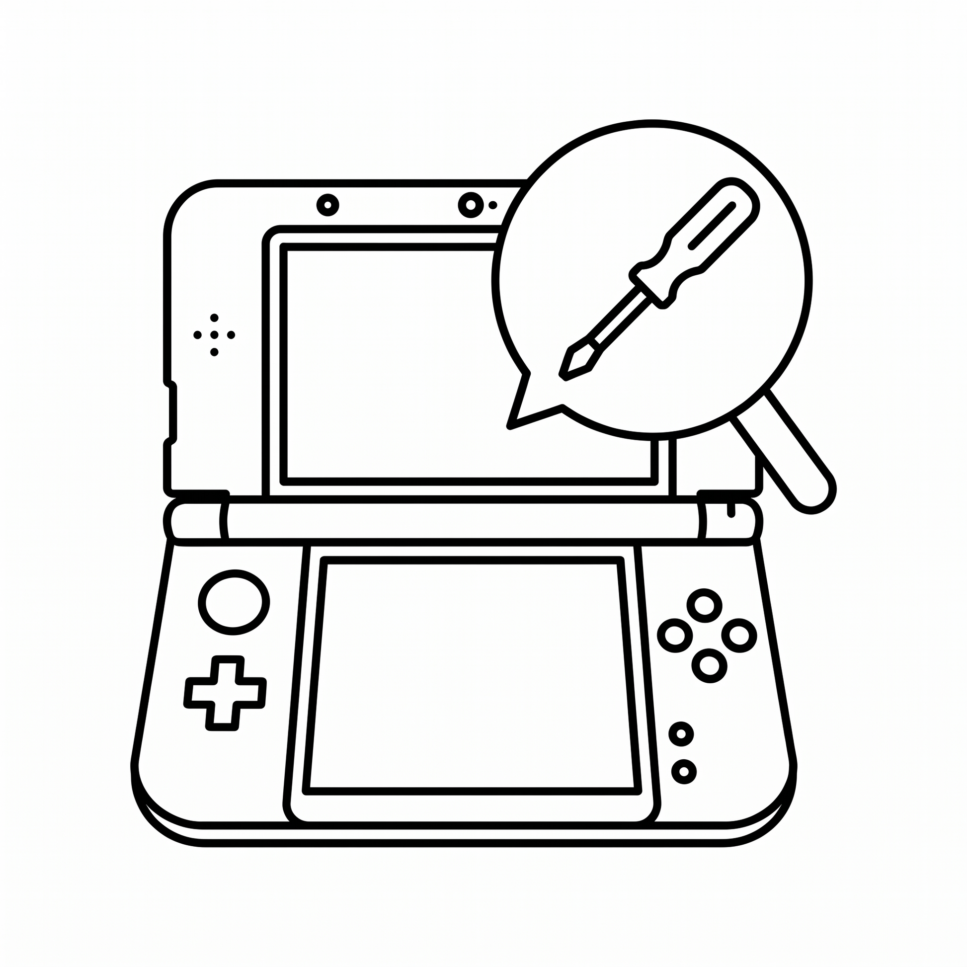 Nintendo 3DS XL Display-Reparatur (oben)
