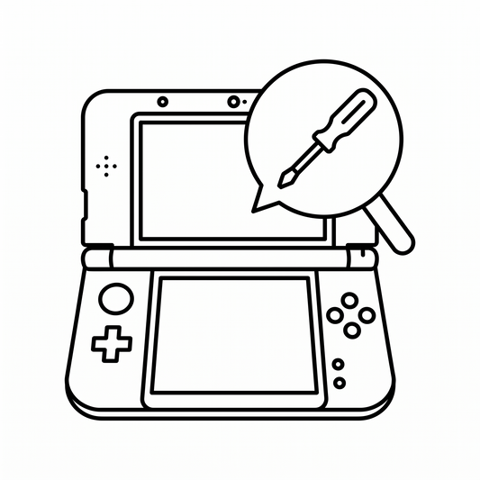 Nintendo 3DS XL Display-Reparatur (oben)