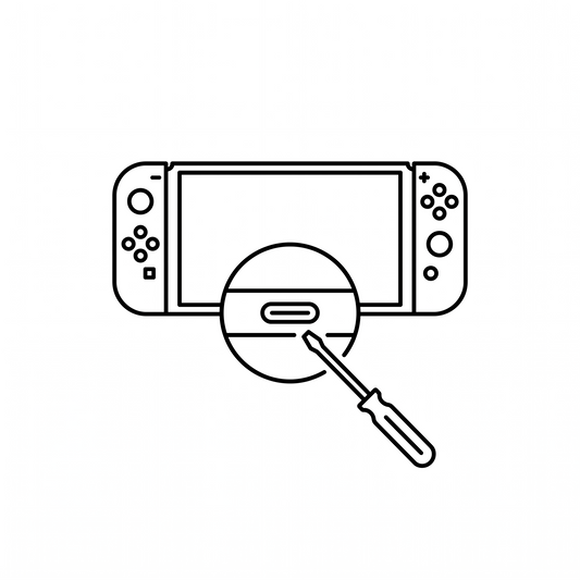 Nintendo Switch OLED Ladebuchse-Reparatur
