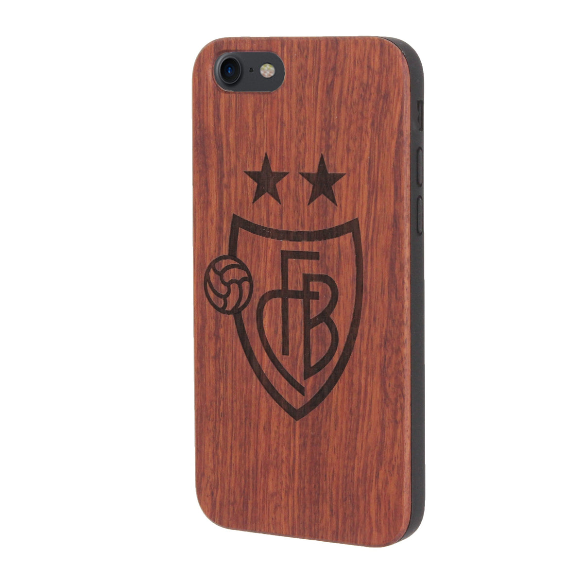FC Basel Eden Case aus Rosenholz für das iPhone 6/6S/7/8/SE 2020/SE 2022
