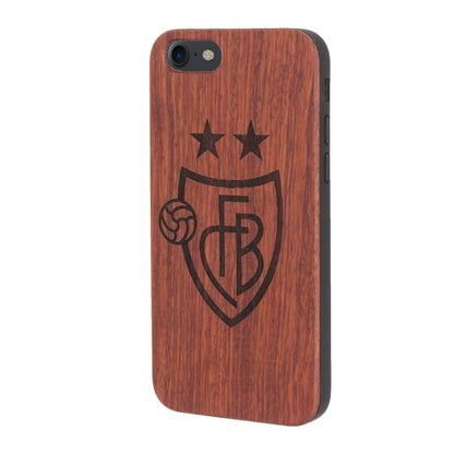 FC Basel Eden Case aus Rosenholz für das iPhone 6/6S/7/8/SE 2020/SE 2022