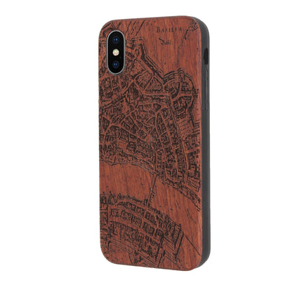 Basel Merian Eden Case aus Rosenholz für das iPhone XS Max