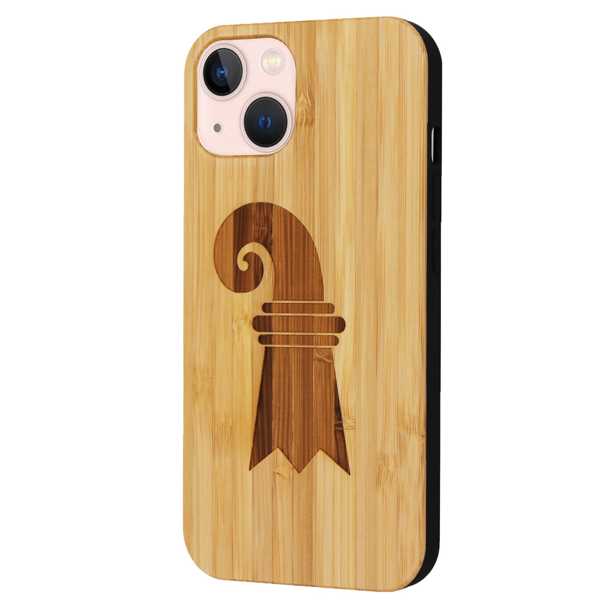 Baslerstab Eden Case aus Bambus für iPhone 15 mit MagSafe