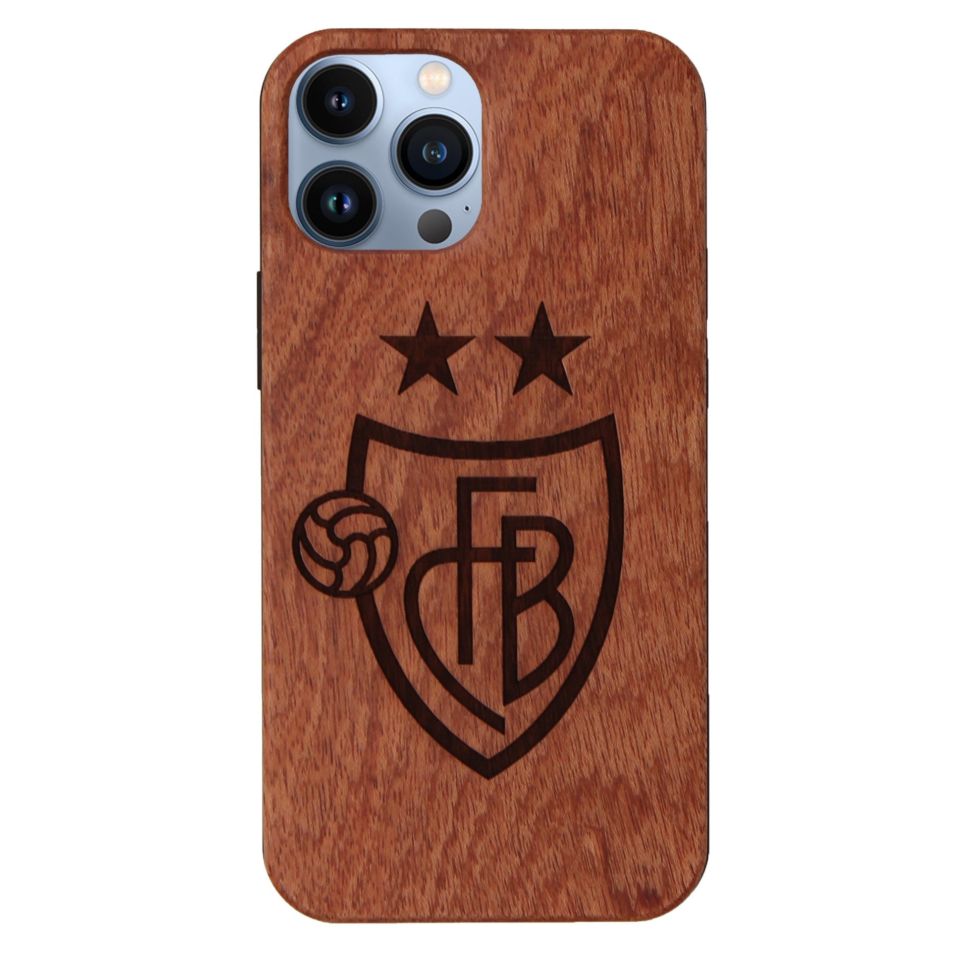 FCB Eden Case aus Rosenholz für iPhone 14 Pro