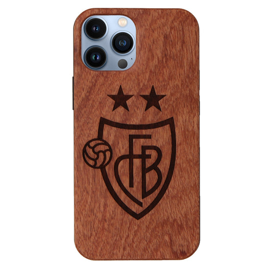 FCB Eden Case aus Rosenholz für iPhone 14 Pro