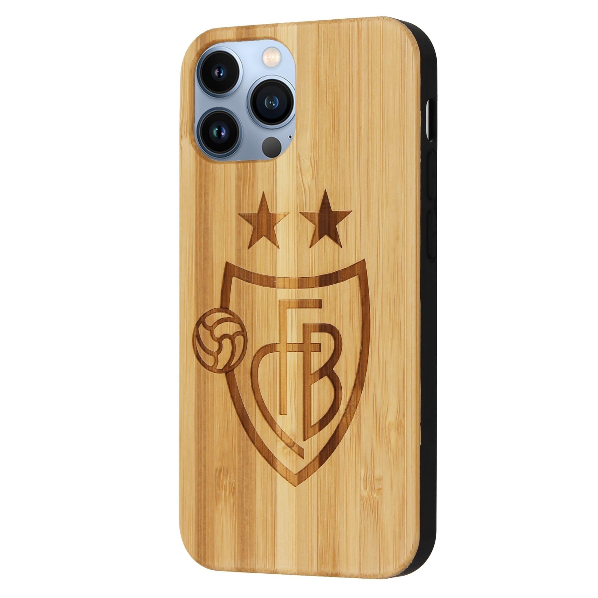FCB Eden Case aus Bambus für iPhone 14 Pro