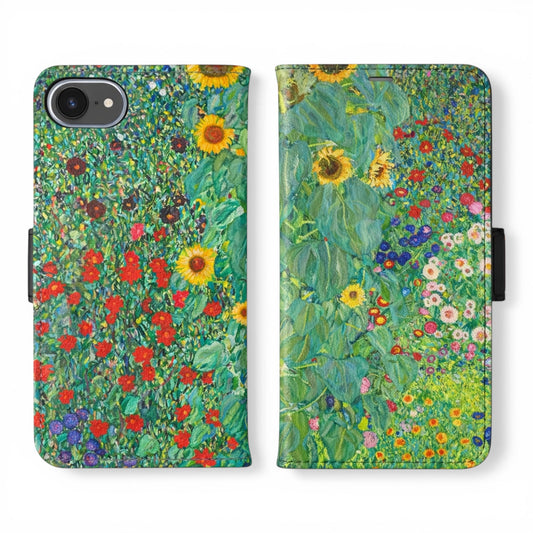 Gustav Klimt - Farm Garden with Sunflowers Victor Case für iPhone 16e/17e mit MagSafe