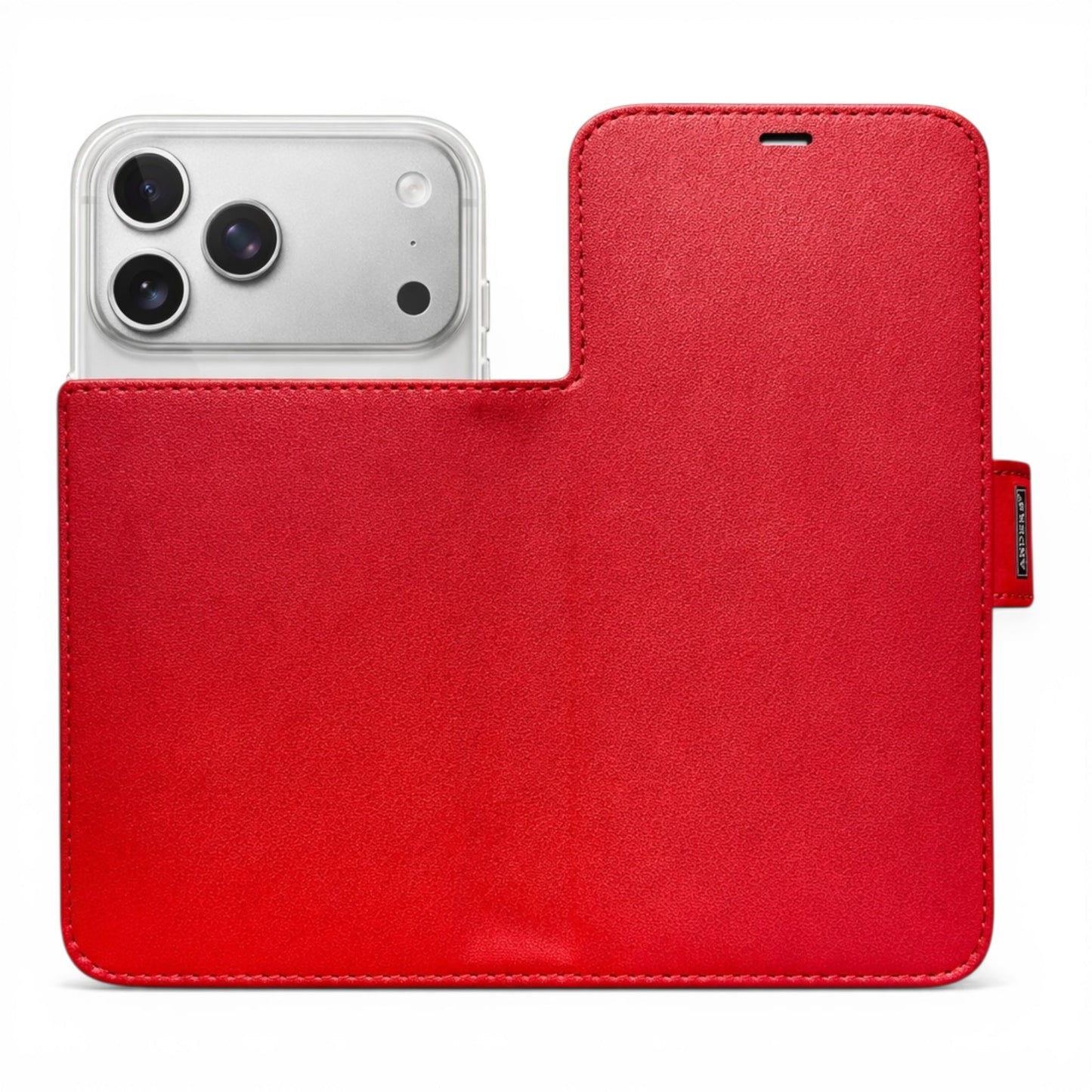 Victor Case in Rot für das iPhone 17 Pro Max mit MagSafe