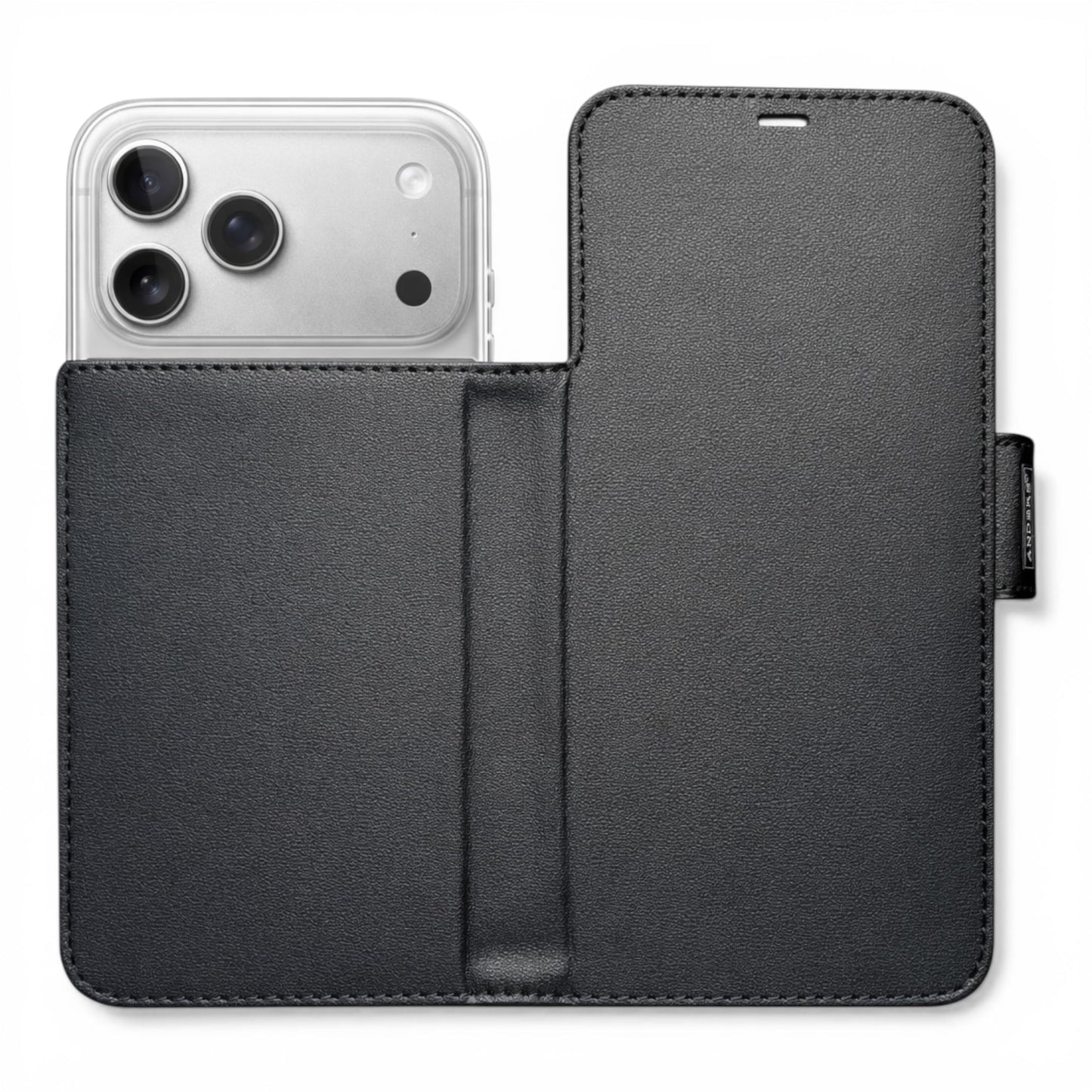 Victor Case in Schwarz für das iPhone 17 Pro mit MagSafe