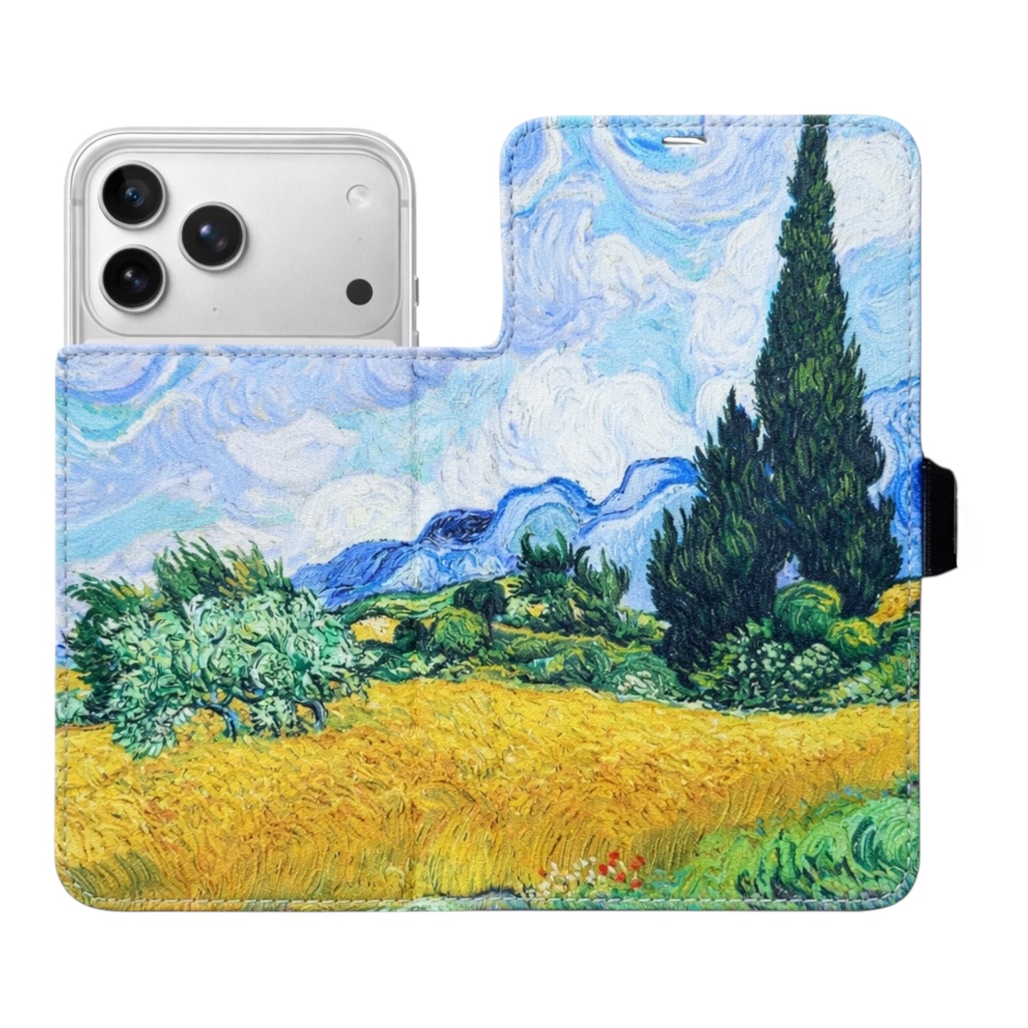 Van Gogh - Weizenfeld mit Zypressen Victor Case für iPhone 17 Pro Max mit MagSafe